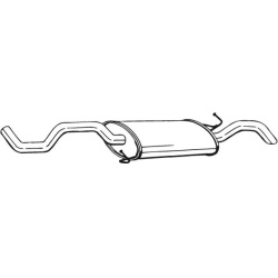 Galinis duslintuvas
                                BOSAL                                                281-373, Nenurodytas