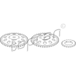 pavara, skirstomasis velenas
                                TOPRAN                                206 525, Nenurodytas gamin