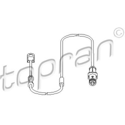 įspėjimo kontaktas, stabdžių trinkelių susidėvėjimas
                                TOPRAN                           