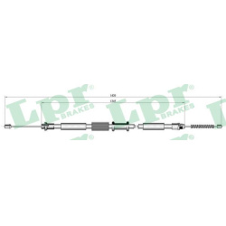 trosas, stovėjimo stabdys
LPR C0343B, Nenurod