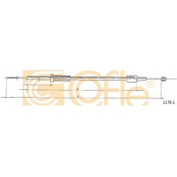 gaubto trosas
                                COFLE                                1176.1, Nenurodytas gamintojas, 11761, aut