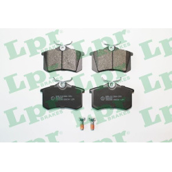 stabdžių trinkelių rinkinys, diskinis stabdys
                                LPR                                05P868, N