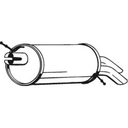 galinis duslintuvas
                                BOSAL                                                154-317, Nenurodytas