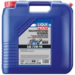 greičių dėžės alyva Vollsynthetisches Getriebeöl (GL5) SAE 75W-90
                                LIQUI MOLY           