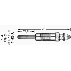 kaitinimo žvakė D-Power
                                NGK                                                7906, NGK, 7906,