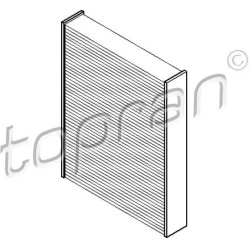 filtras, salono oras
                                TOPRAN                                                301 763, Nenurodyt