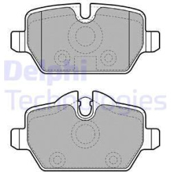 stabdžių trinkelių rinkinys, diskinis stabdys
                                DELPHI                                      
