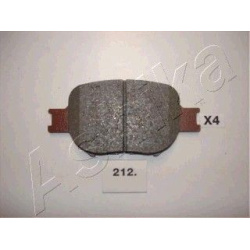 stabdžių trinkelių rinkinys, diskinis stabdys
                                ASHIKA                                      