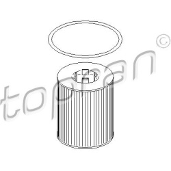 alyvos filtras
                                TOPRAN                                                205 593, Nenurodytas gam