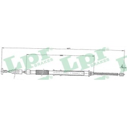 trosas, stovėjimo stabdys
LPR C0186B, Nenurod