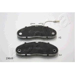 stabdžių trinkelių rinkinys, diskinis stabdys
                                ASHIKA                                      