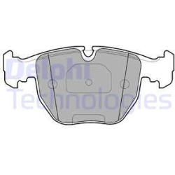 stabdžių trinkelių rinkinys, diskinis stabdys
                                DELPHI                                      