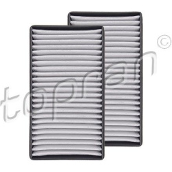 filtrų rinkinys, kabinos oras
                                TOPRAN                                                500 670,