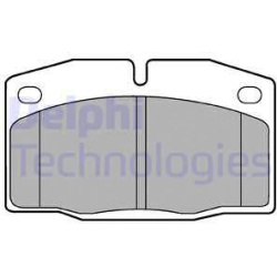 stabdžių trinkelių rinkinys, diskinis stabdys
                                DELPHI                                LP415,