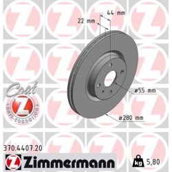 stabdžių diskas (1vnt) COAT Z
                                ZIMMERMANN                                                370