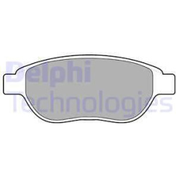 stabdžių trinkelių rinkinys, diskinis stabdys
                                DELPHI                                      