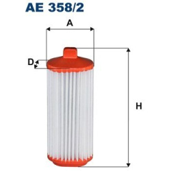 oro filtras
                                FILTRON                                                AE 358/2, Nenurodytas gami
