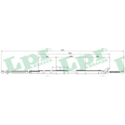 trosas, stovėjimo stabdys
                                LPR                                C0875B, Nenurodytas gamintojas,