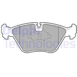 stabdžių trinkelių rinkinys, diskinis stabdys
                                DELPHI                                      