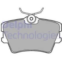 stabdžių trinkelių rinkinys, diskinis stabdys
                                DELPHI                                      