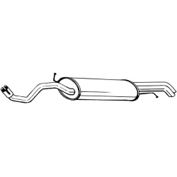 galinis duslintuvas
                                BOSAL                                281-999, Nenurodytas gamintojas, 281