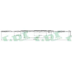 trosas, stovėjimo stabdys
                                LPR                                C0303B, Nenurodytas gamintojas,