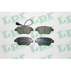 stabdžių trinkelių rinkinys, diskinis stabdys
LPR 05P763, N