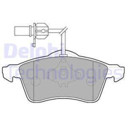 stabdžių trinkelių rinkinys, diskinis stabdys
                                DELPHI                                      