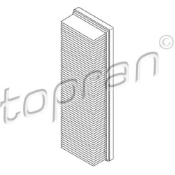 oro filtras
                                TOPRAN                                                721 009, Nenurodytas gamint