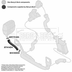 kompresoriaus padavimo žarna
                                BORG &amp; BECK                                                