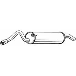 galinis duslintuvas
                                BOSAL                                                279-401, Nenurodytas