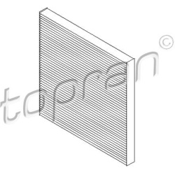filtras, salono oras
                                TOPRAN                                                700 257, Nenurodyt