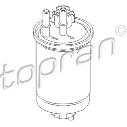 kuro filtras
                                TOPRAN                                                302 129, Nenurodytas gamin
