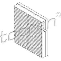 filtras, salono oras
                                TOPRAN                                                401 383, Nenurodyt