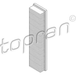 oro filtras
                                TOPRAN                                                722 129, Nenurodytas gamint