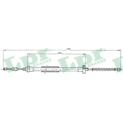 trosas, stovėjimo stabdys
                                LPR                                C0606B, Nenurodytas gamintojas,