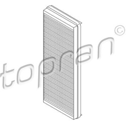 filtras, salono oras
                                TOPRAN                                                700 491, Nenurodyt