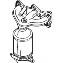 katalizatoriaus keitiklis
                                BOSAL                                                099-813, Nenur