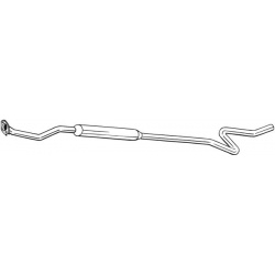 vidurinis duslintuvas
                                BOSAL                                288-137, Nenurodytas gamintojas, 2