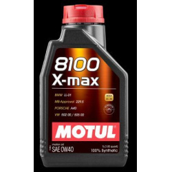 variklio alyva 8100 X-MAX 0W-40
                                MOTUL                                                104531, 