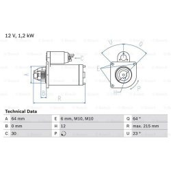 Starteris
                                BOSCH                                                0986025180, BOSCH, 0986025180,