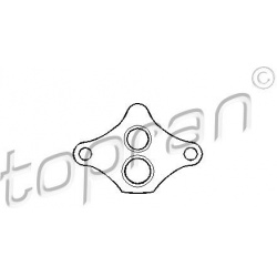 tarpiklis, EGR vožtuvas
                                TOPRAN                                                206 614, Nenur
