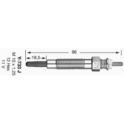 kaitinimo žvakė D-Power
                                NGK                                                6592, NGK, 6592,
