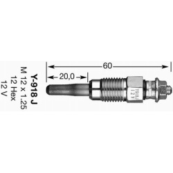 kaitinimo žvakė D-Power
                                NGK                                6285, NGK, 6285, auto detalė