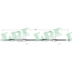 trosas, stovėjimo stabdys
LPR C0552B, Nenurod