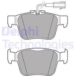 stabdžių trinkelių rinkinys, diskinis stabdys
                                DELPHI                                      