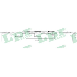 trosas, stovėjimo stabdys
                                LPR                                C0962B, Nenurodytas gamintojas,