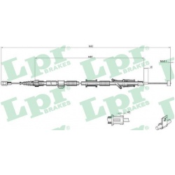 trosas, stovėjimo stabdys
                                LPR                                C0917B, Nenurodytas gamintojas,