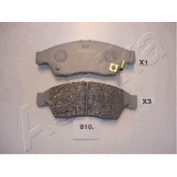 stabdžių trinkelių rinkinys, diskinis stabdys
                                ASHIKA                                      