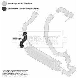 kompresoriaus padavimo žarna
BORG & BECK